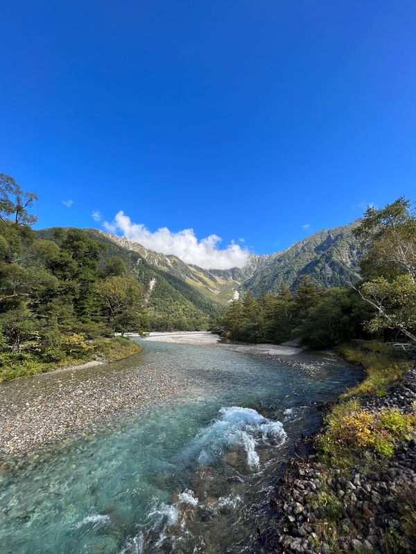 日本・山梨県「上高地」の写真